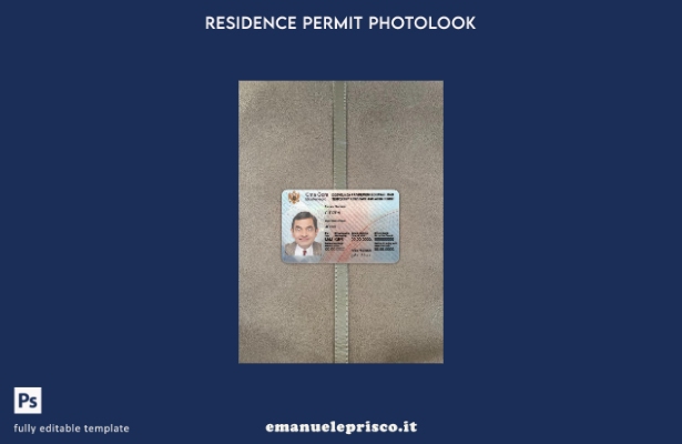 stile verificato Residenza in Montenegro e permesso di lavoro photolook frontale